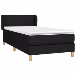 Giroletto a Molle con Materasso Nero 90x190 cm in Tessutocod mxl 74023 - Vista aggiuntiva 3