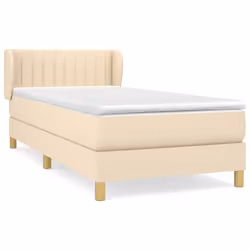 Giroletto a Molle con Materasso Crema 90x190 cm in Tessutocod mxl 121988 - Vista aggiuntiva 2