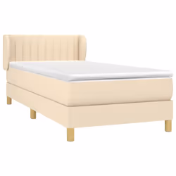 Giroletto a Molle con Materasso Crema 90x190 cm in Tessutocod mxl 121988 - Vista aggiuntiva 3