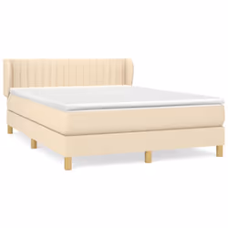 Giroletto a Molle con Materasso Crema 140x200 cm in Tessutocod mxl 121995 - Vista aggiuntiva 2