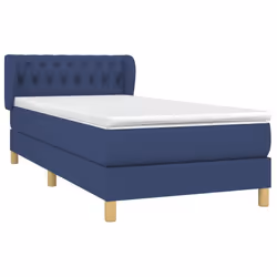 Giroletto a Molle con Materasso Blu 100x200 cm in Tessutocod mxl 121998 - Vista aggiuntiva 3
