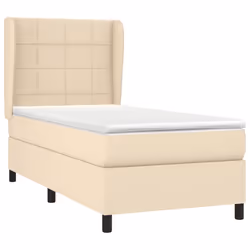 Giroletto a Molle con Materasso Crema 90x190 cm in Tessutocod mxl 74151 - Vista aggiuntiva 3