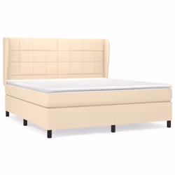 Giroletto a Molle con Materasso Crema 160x200 cm in Tessutocod mxl 98169 - Vista aggiuntiva 2