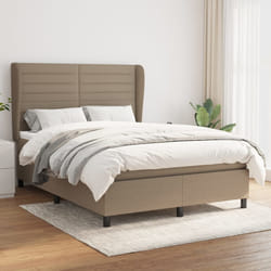 Giroletto a Molle con Materasso Tortora 140x190 cm in Tessutocod mxl 74166