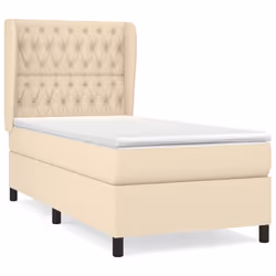 Giroletto a Molle con Materasso Crema 100x200 cm in Tessutocod mxl 74180 - Vista aggiuntiva 2