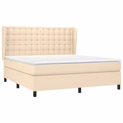 Giroletto a Molle con Materasso Crema 180x200 cm in Tessutocod mxl 98196 - Vista aggiuntiva 3