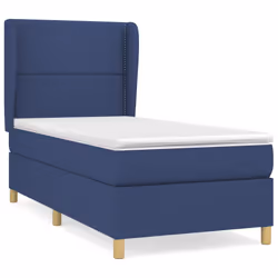 Giroletto a Molle con Materasso Blu 90x190 cm in Tessutocod mxl 122117 - Vista aggiuntiva 2