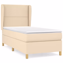 Giroletto a Molle con Materasso Crema 100x200 cm in Tessutocod mxl 122119 - Vista aggiuntiva 2