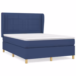 Giroletto a Molle con Materasso Blu 140x190 cm in Tessutocod mxl 122131 - Vista aggiuntiva 2