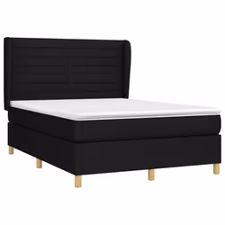 Giroletto a Molle con Materasso Nero 140x190 cm in Tessutocod mxl 74218 - Vista aggiuntiva 3