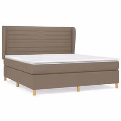 Giroletto a Molle con Materasso Tortora 160x200 cm in Tessutocod mxl 98226 - Vista aggiuntiva 2