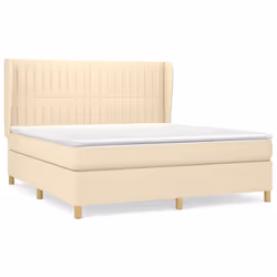 Giroletto a Molle con Materasso Crema 180x200 cm in Tessutocod mxl 98238 - Vista aggiuntiva 2