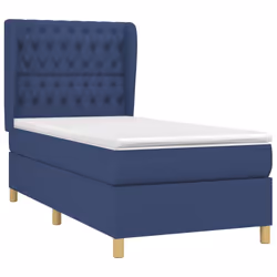 Giroletto a Molle con Materasso Blu 90x190 cm in Tessutocod mxl 98237 - Vista aggiuntiva 3