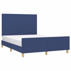 Giroletto con Testiera Blu 140x190 cm in Tessutocod mxl 121821 - Vista aggiuntiva 3