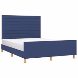 Giroletto con Testiera Blu 140x190 cm in Tessutocod mxl 97947 - Vista aggiuntiva 3