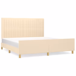 Giroletto con Testiera Crema 180x200 cm in Tessutocod mxl 121841 - Vista aggiuntiva 2