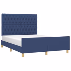 Giroletto con Testiera Blu 140x190 cm in Tessutocod mxl 97958 - Vista aggiuntiva 3