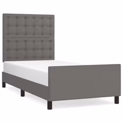 Giroletto con Testiera Crema 100x200 cm in Similpellecod mxl 121864 - Vista aggiuntiva 2