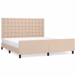Giroletto con Testiera Cappuccino 160x200 cm in Similpellecod mxl 121863 - Vista aggiuntiva 2