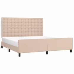 Giroletto con Testiera Cappuccino 160x200 cm in Similpellecod mxl 121863 - Vista aggiuntiva 3