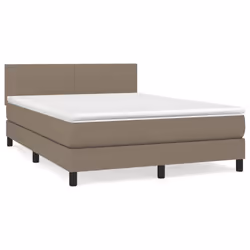 Giroletto a Molle con Materasso Tortora 140x190 cm in Tessutocod mxl 75492 - Vista aggiuntiva 2