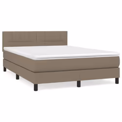 Giroletto a Molle con Materasso Tortora 140x190 cm in Tessutocod mxl 99492 - Vista aggiuntiva 2