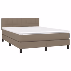 Giroletto a Molle con Materasso Tortora 140x190 cm in Tessutocod mxl 99492 - Vista aggiuntiva 3
