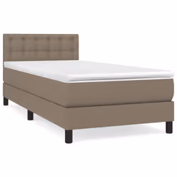 Giroletto a Molle con Materasso Tortora 100x200 cm in Tessutocod mxl 99514 - Vista aggiuntiva 2