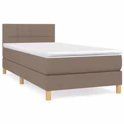 Giroletto a Molle con Materasso Tortora 100x200 cm in Tessutocod mxl 75552 - Vista aggiuntiva 2