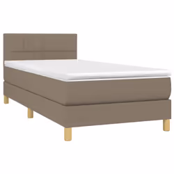 Giroletto a Molle con Materasso Tortora 100x200 cm in Tessutocod mxl 75552 - Vista aggiuntiva 3