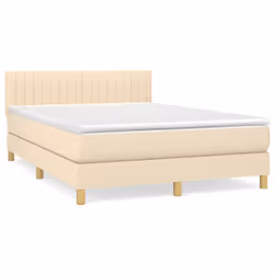 Giroletto a Molle con Materasso Crema 140x19 cm in Tessutocod mxl 99567 - Vista aggiuntiva 2