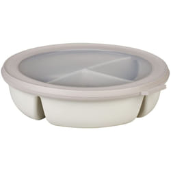 Scodella bento bowl Cirqula – Contenitore bento box per frigo, freezer e microonde – 3 scomparti per separare gli alimenti – Contenitore per la