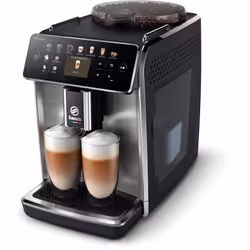 Saeco GranAroma SM6585/00 Macchina per caffè automatica, 16 bevande, cappuccinatore, 1.8 L, macine in ceramica, Macchina per ...
