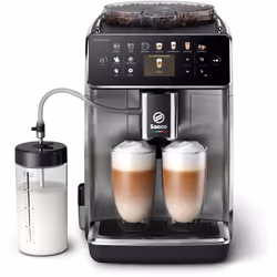 Saeco GranAroma SM6585/00 Macchina per caffè automatica, 16 bevande, cappuccinatore, 1.8 L, macine in ceramica