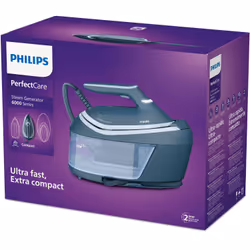 Philips 6000 series PerfectCare PSG6042/20, Ferro da stiro generatore di vapore, 2400W, 1.8L, piastra in acciaio inox - Vista aggiuntiva 8