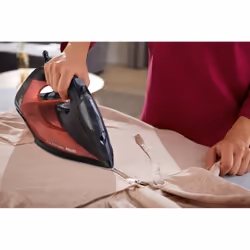 Philips 7000 series DST7022/40 ferro da stiro Ferro a vapore SteamGlide Plus 2800 W Nero, Rosso - Vista aggiuntiva 6