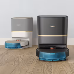 Philips HomeRun 7000 Series Aqua XU7100/01 Robot aspirapolvere e lavapavimenti - Vista aggiuntiva 4