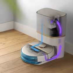 Philips 7000 series Robot aspirapolvere e lavapavimenti HomeRun Aqua serie 7000 XU7100/02 - Vista aggiuntiva 5
