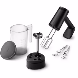 Philips 5000 series HR3781/10 Potente mixer manuale da 500 W, Sbattitore manuale, Nero, Impasto, Miscelatura, 1 m, 500 W, 220 ...