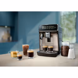 Philips Series 3300 EP3321/40 Macchina caffè automatica, 5 bevande, montalatte, 1.8L, macine in ceramica - Vista aggiuntiva 6