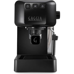 Gaggia - EG2109 black Macchina Manuale da Caffè Espresso, Macinato o Cialde, Sistema pod per Espressi Cremosi Con Cialde, Pre-Infusione Automatica,