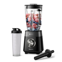 Frullatore Philips Serie 5000 - Motore da 1200 W. Tecnologia ProBlend Plus. Bicchiere Blend-and-Go. Parti lavabili in lavastoviglie. Capacità 2L.