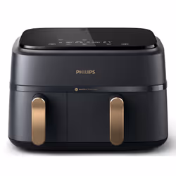 Philips 3000 series Airfryer con doppio cestello, friggitrice ad aria da 9.0L, 8 programmi, App per ricette NA352/00 - Vista aggiuntiva 4