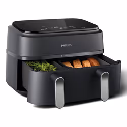 Philips 3000 series Airfryer con doppio cestello, friggitrice ad aria da 9.0L, 8 programmi, App per ricette NA352/00 - Vista aggiuntiva 5