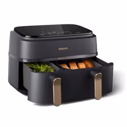 Philips 3000 series Airfryer con doppio cestello, friggitrice ad aria da 9.0L, 8 programmi, App per ricette NA352/00 - Vista aggiuntiva 7