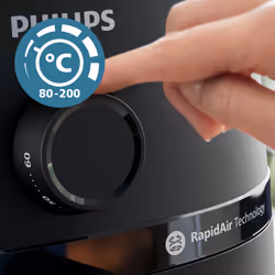 Philips Serie 1000 NA120/00 Airfryer 4.2 L, Friggitrice ad aria 12 in 1, App ricettario - Vista aggiuntiva 6