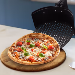 Philips Accessori per Airfryer da 8,3 l HD9963/00 teglia per pizza e piastra della griglia - Vista aggiuntiva 2