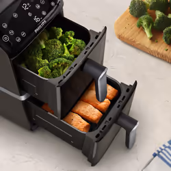 Philips 4000 series Airfryer Serie 4000 con doppio cestello verticale - Vista aggiuntiva 2