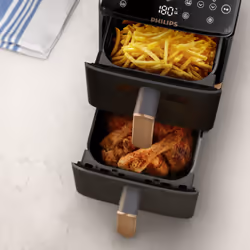 Philips Serie 4000 Airfryer con doppio cestello verticale - Vista aggiuntiva 8