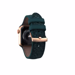 Njord byELEMENTS Salmon Leather Watch Strap - Apple Watch 44/45mm - Jörð - Vista aggiuntiva 2